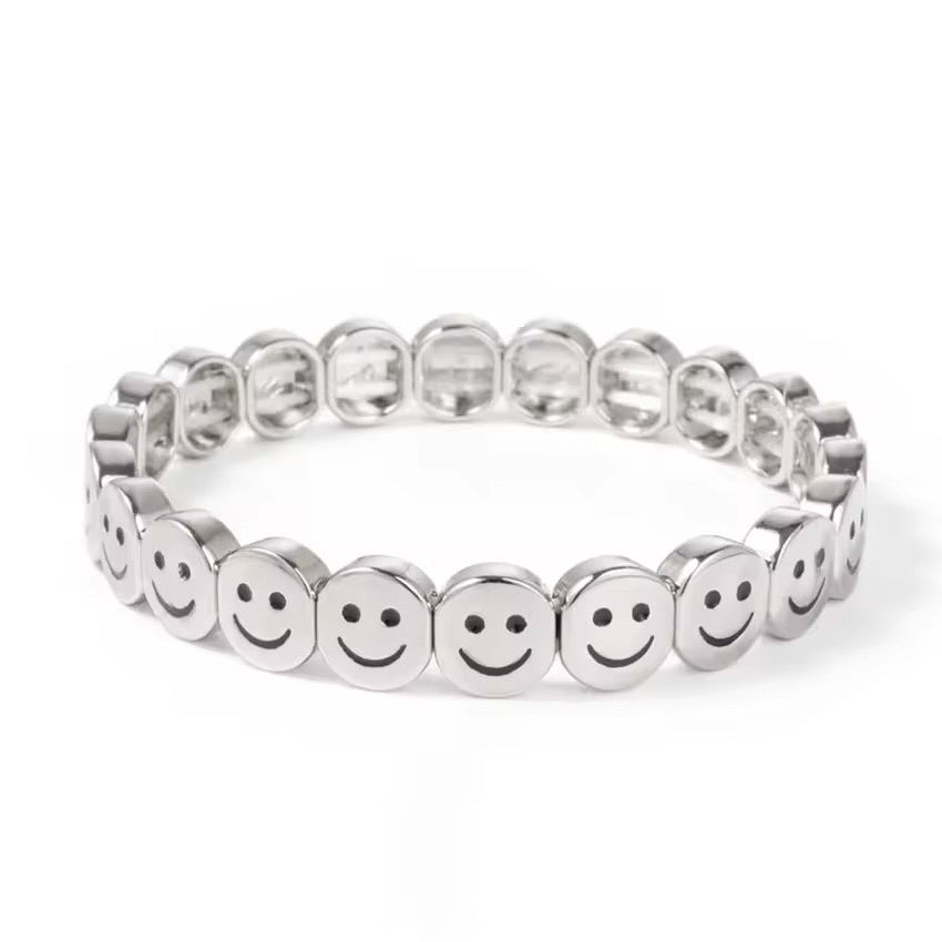 Pulsera Elástica Happy Face