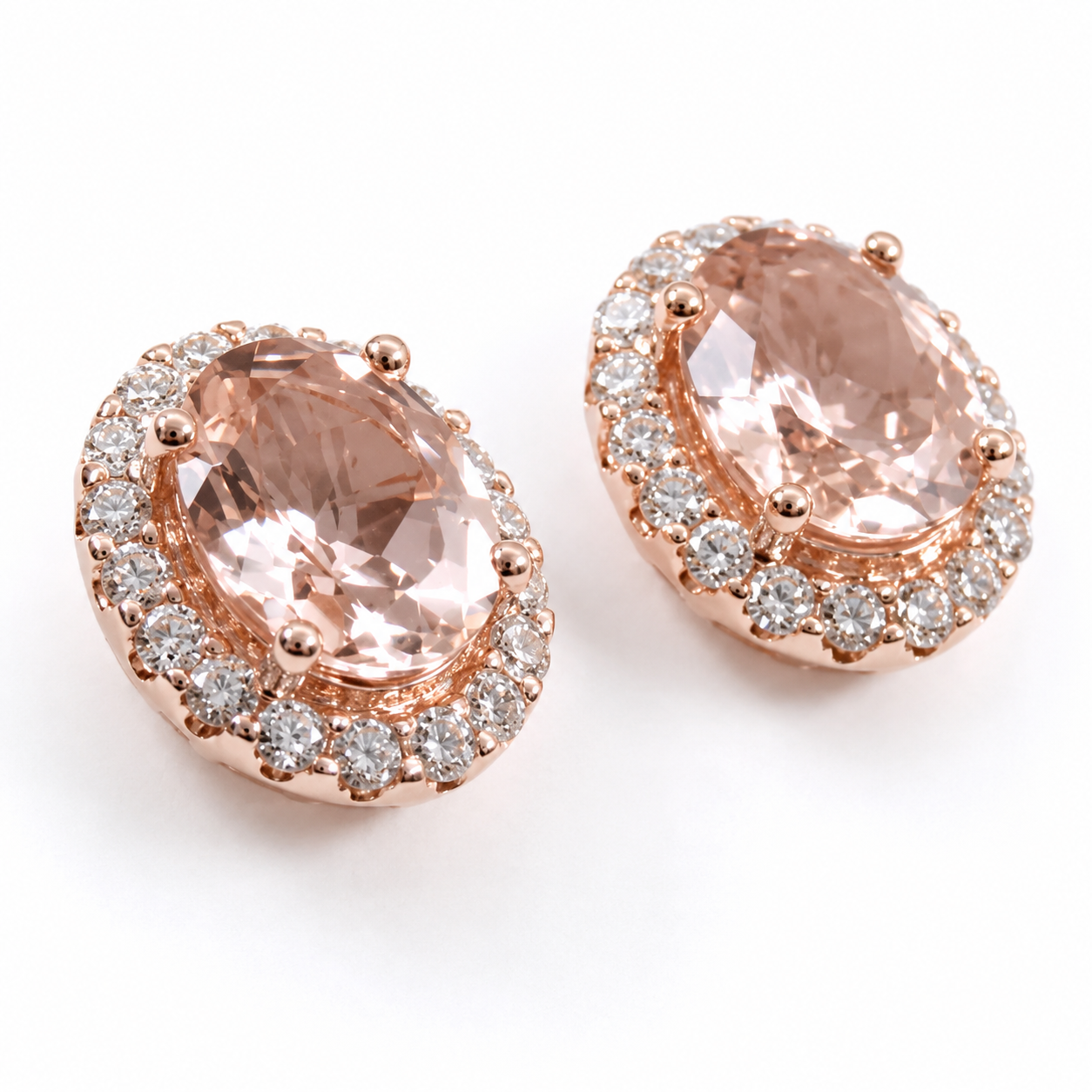 Aretes Morganita