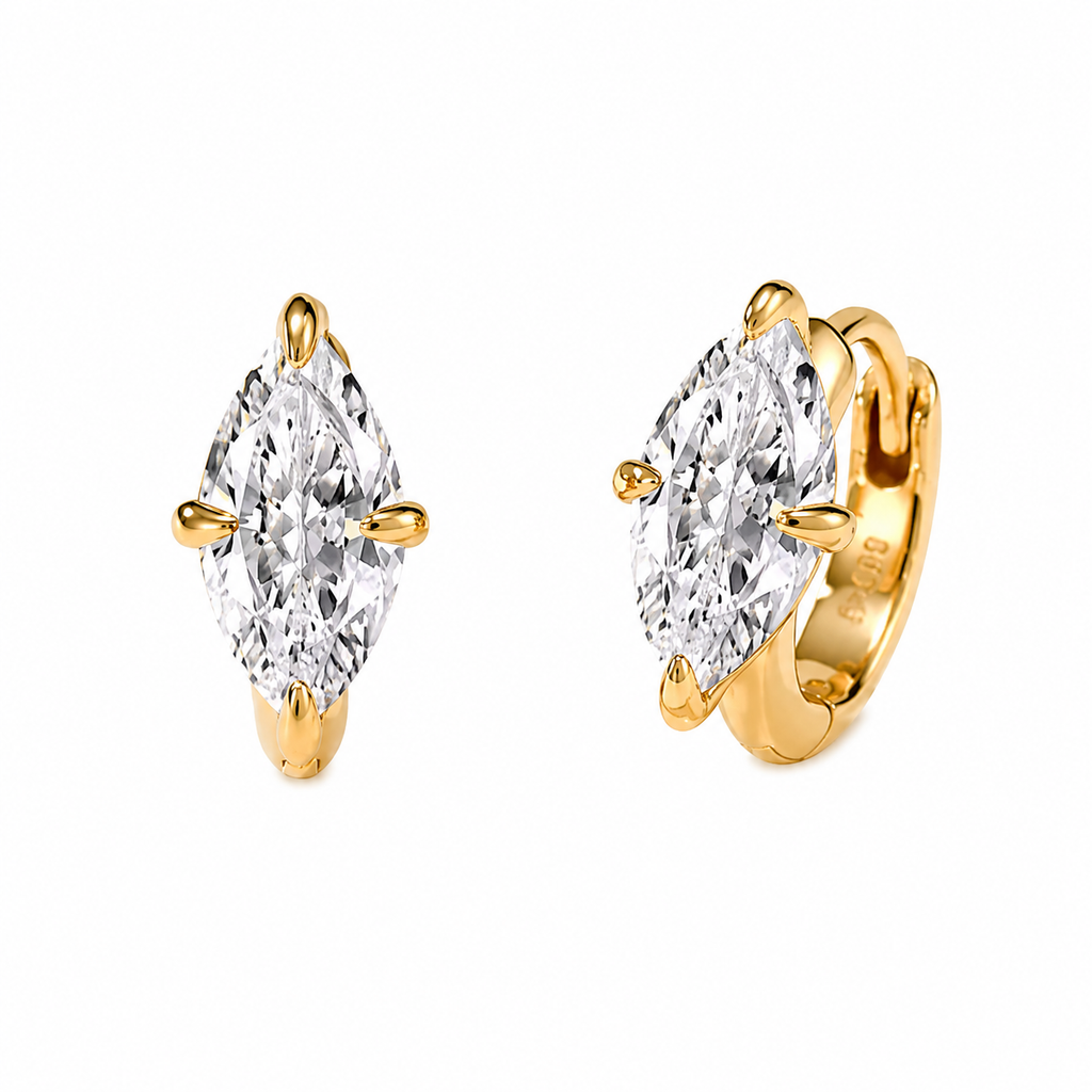 Aretes Marquise