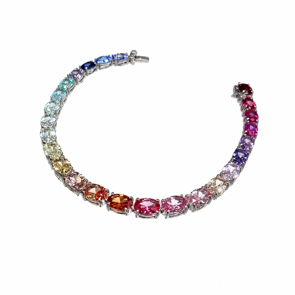 Pulsera Rainbow Tennis