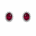 Aretes Rubí