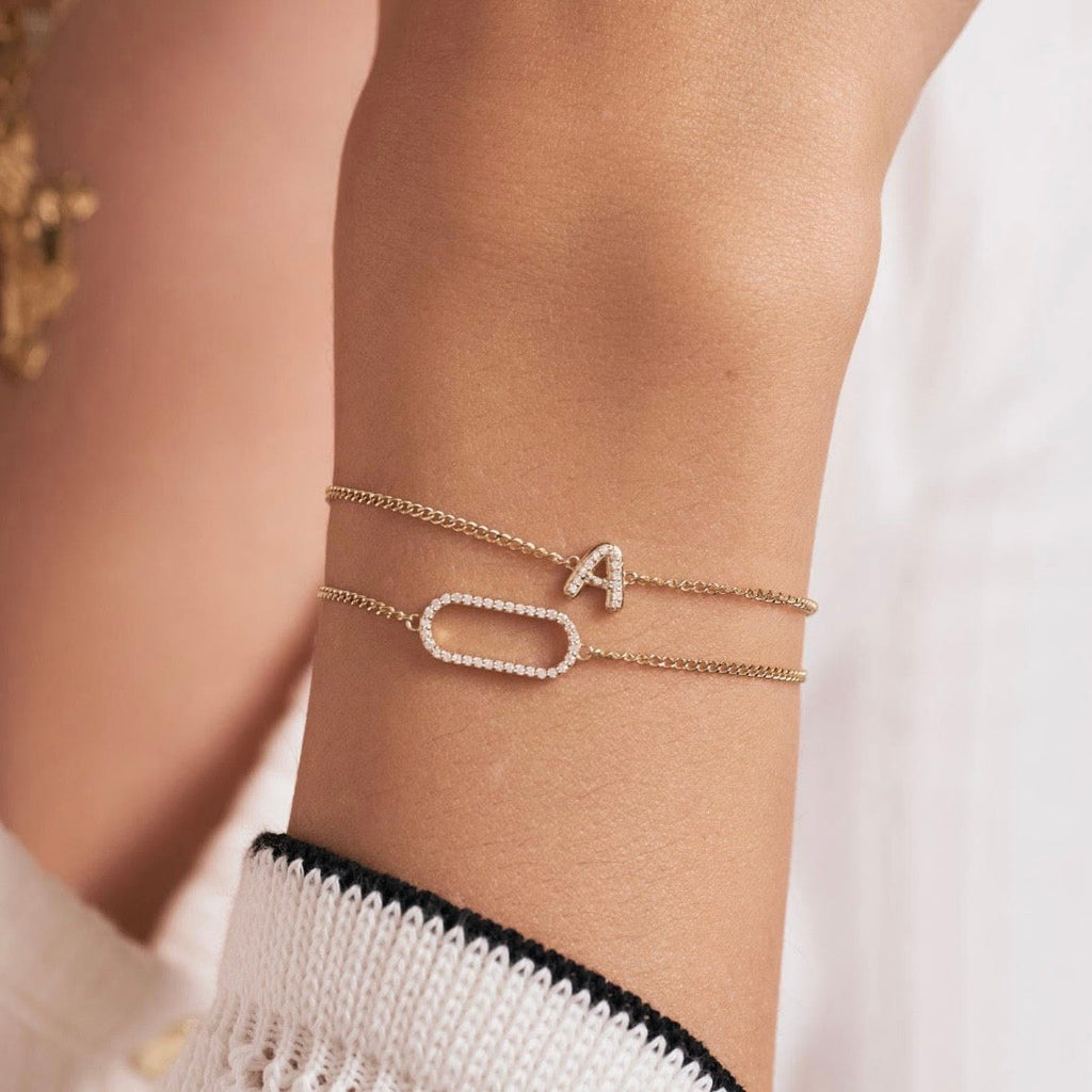 Pulsera Inicial Bubble