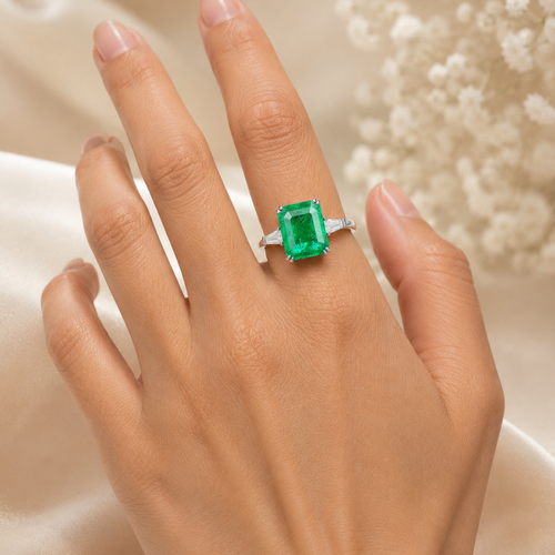 Anillo Esmeralda Royale