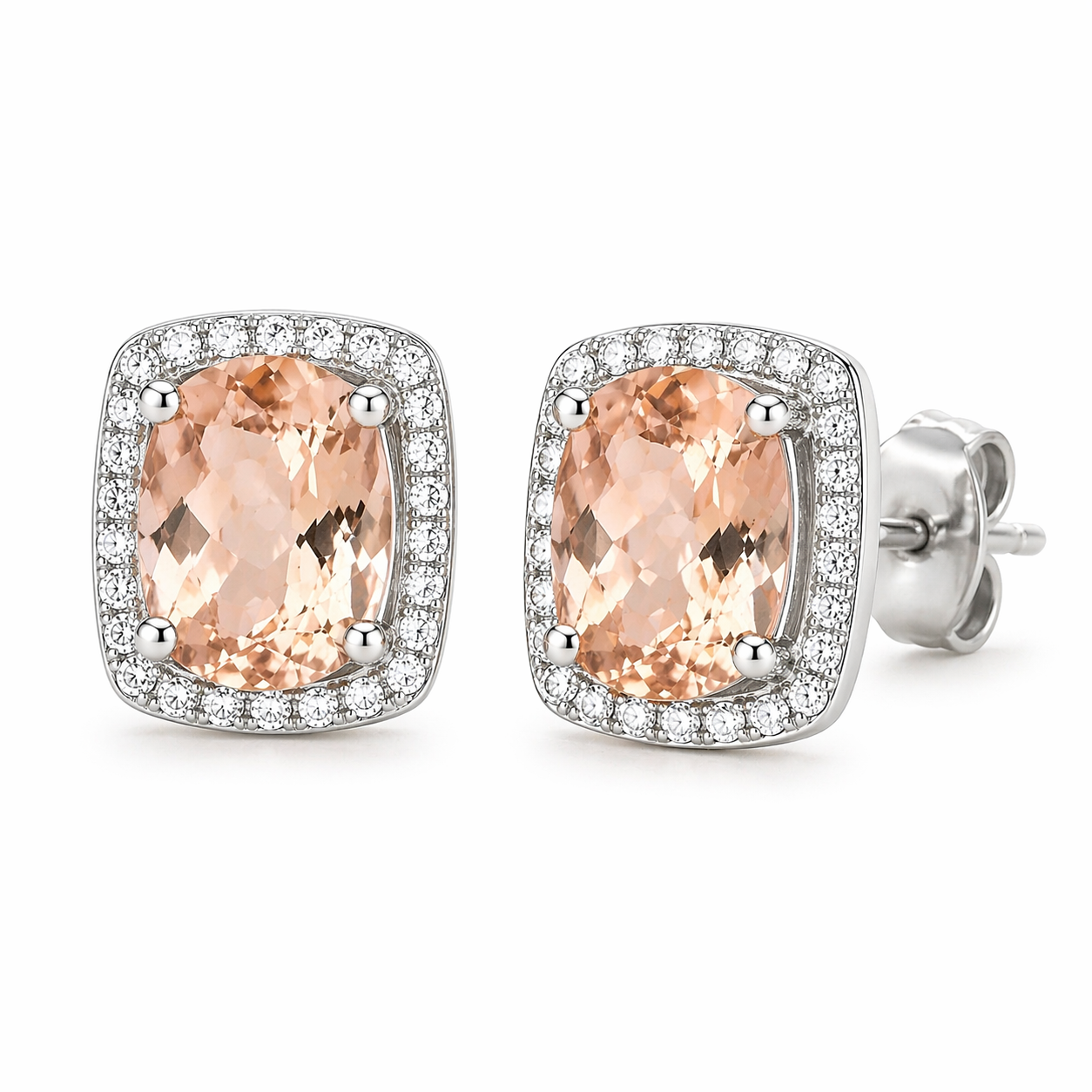 Aretes Morganita
