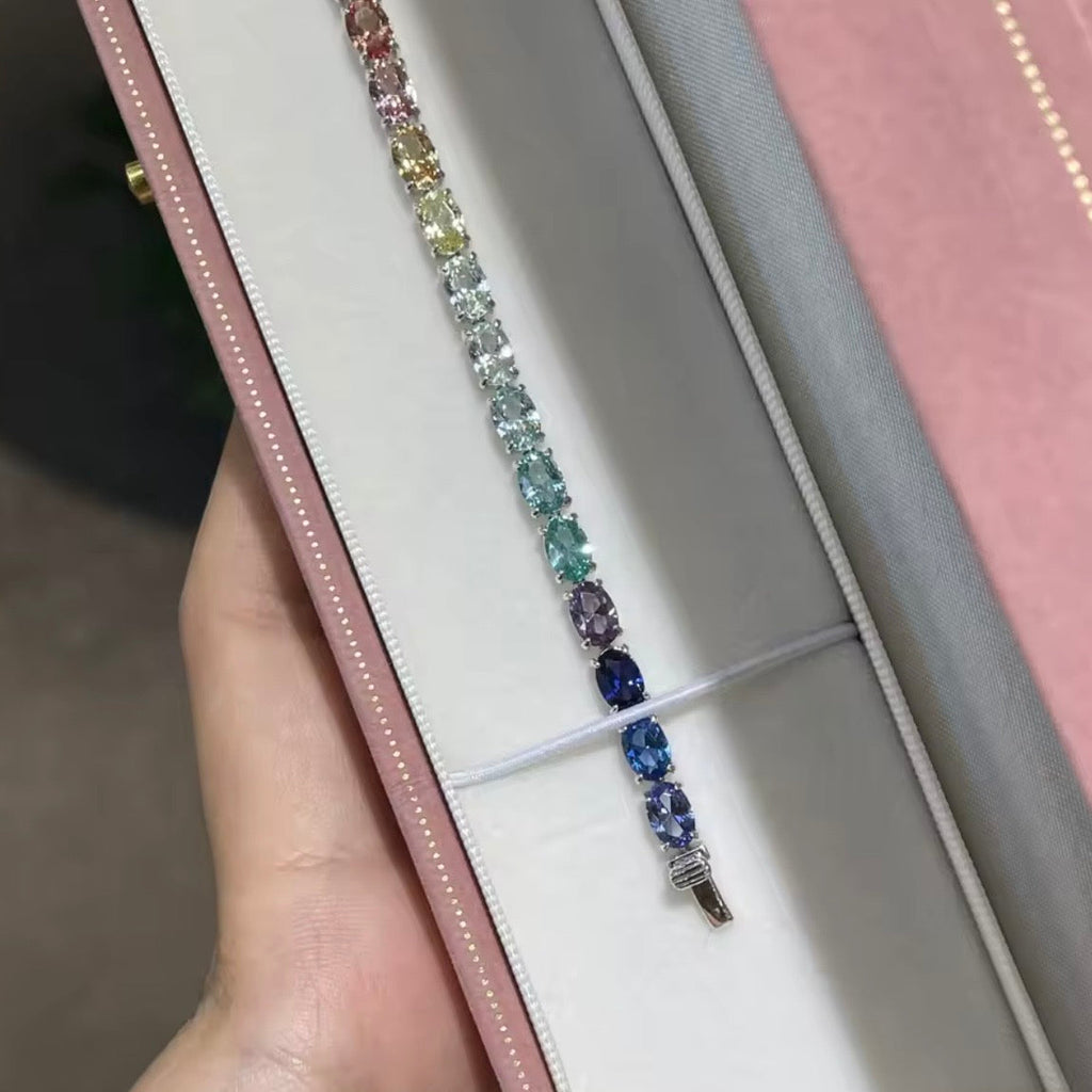 Pulsera Rainbow Tennis