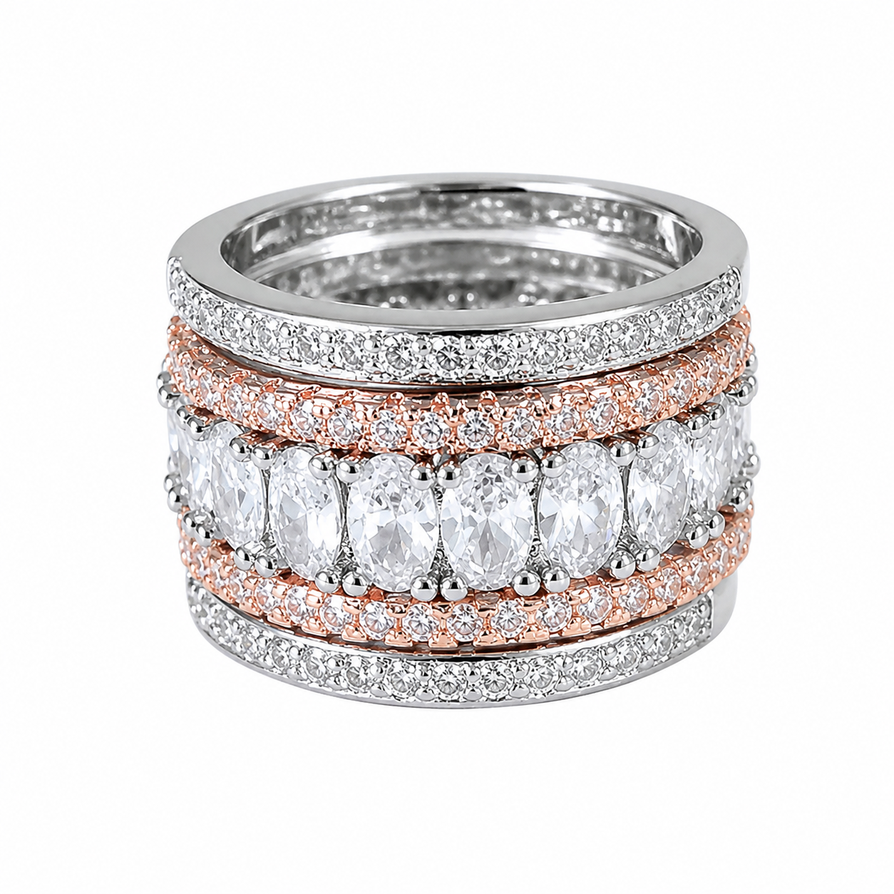 Anillo Doble Tono