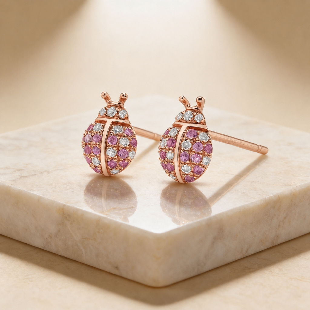 Aretes Ladybug