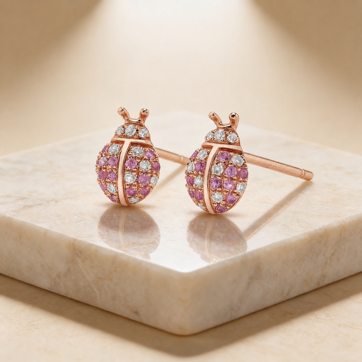 Aretes Ladybug