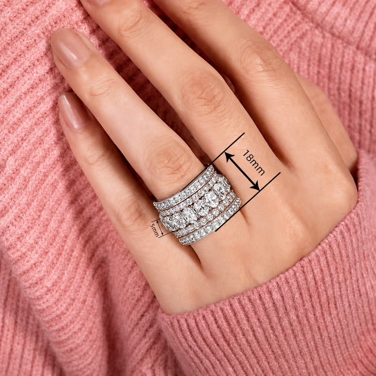 Anillo Doble Tono