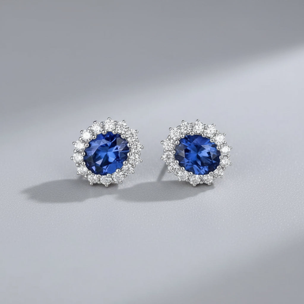 Aretes Sapphire Royale