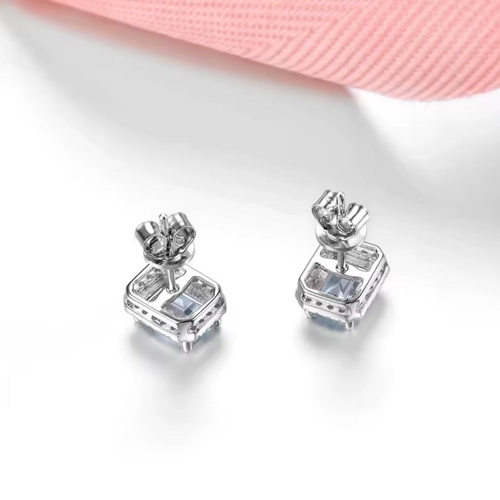 Aretes Aguamarina