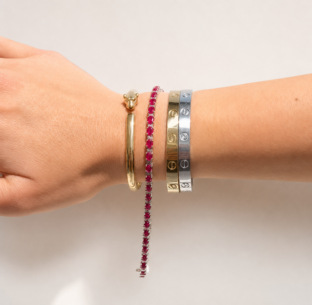 Pulsera Ruby Tennis