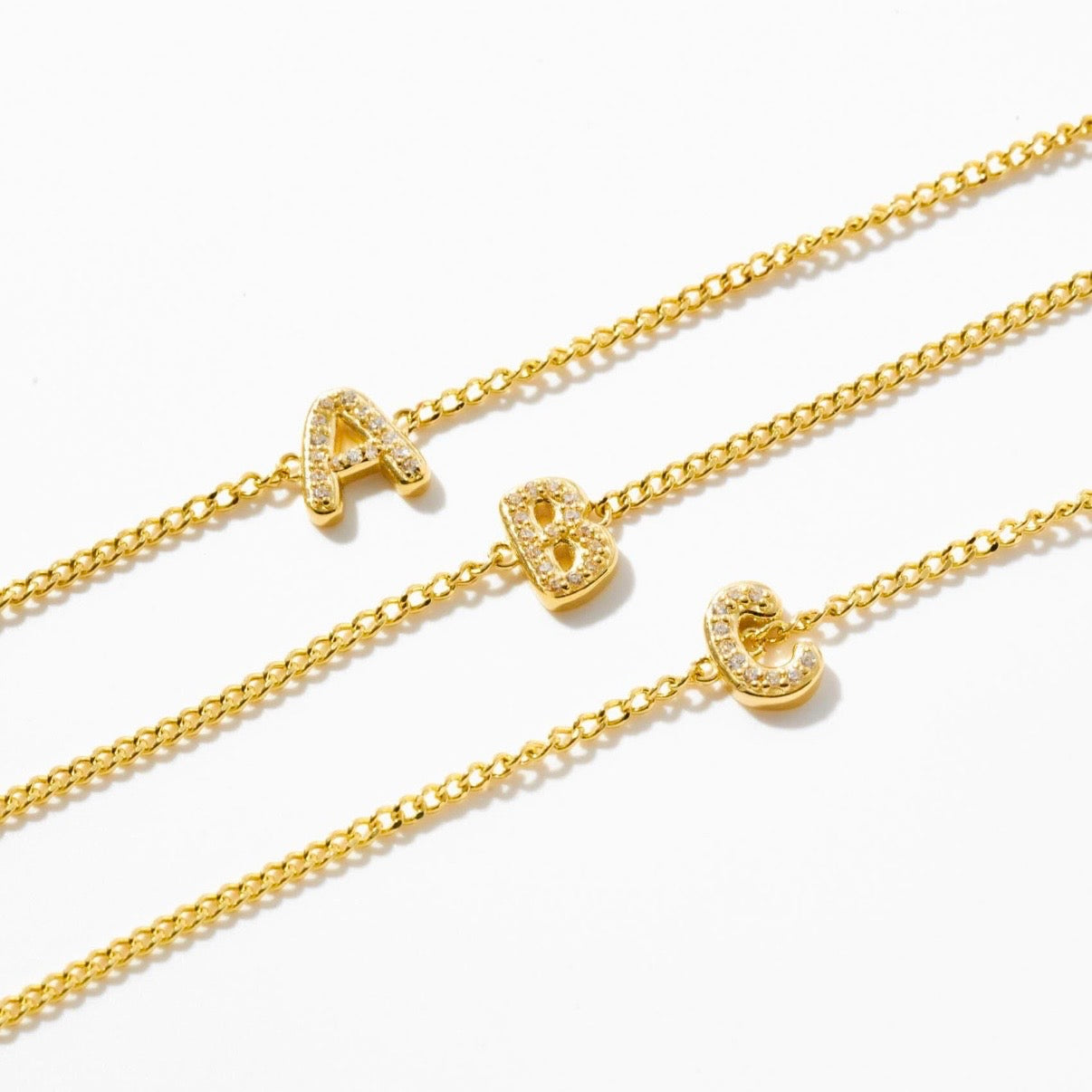 Pulsera Inicial Bubble