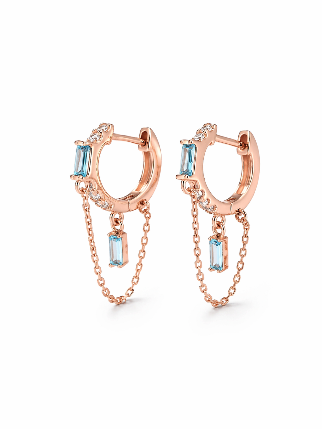 Aretes Éclat Chain