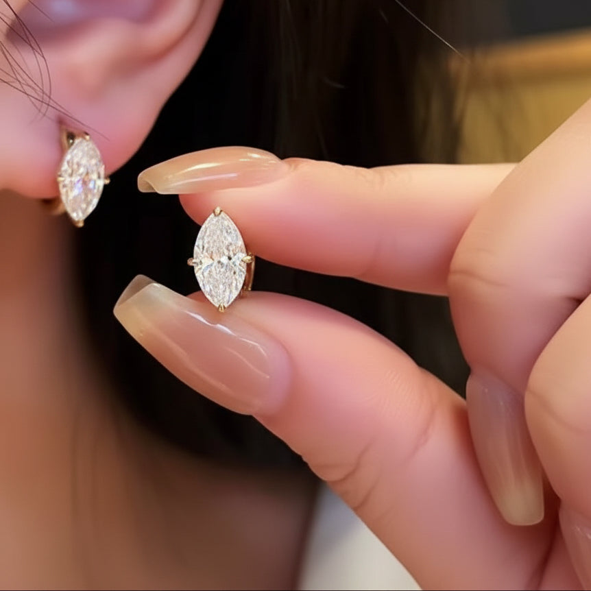 Aretes Marquise