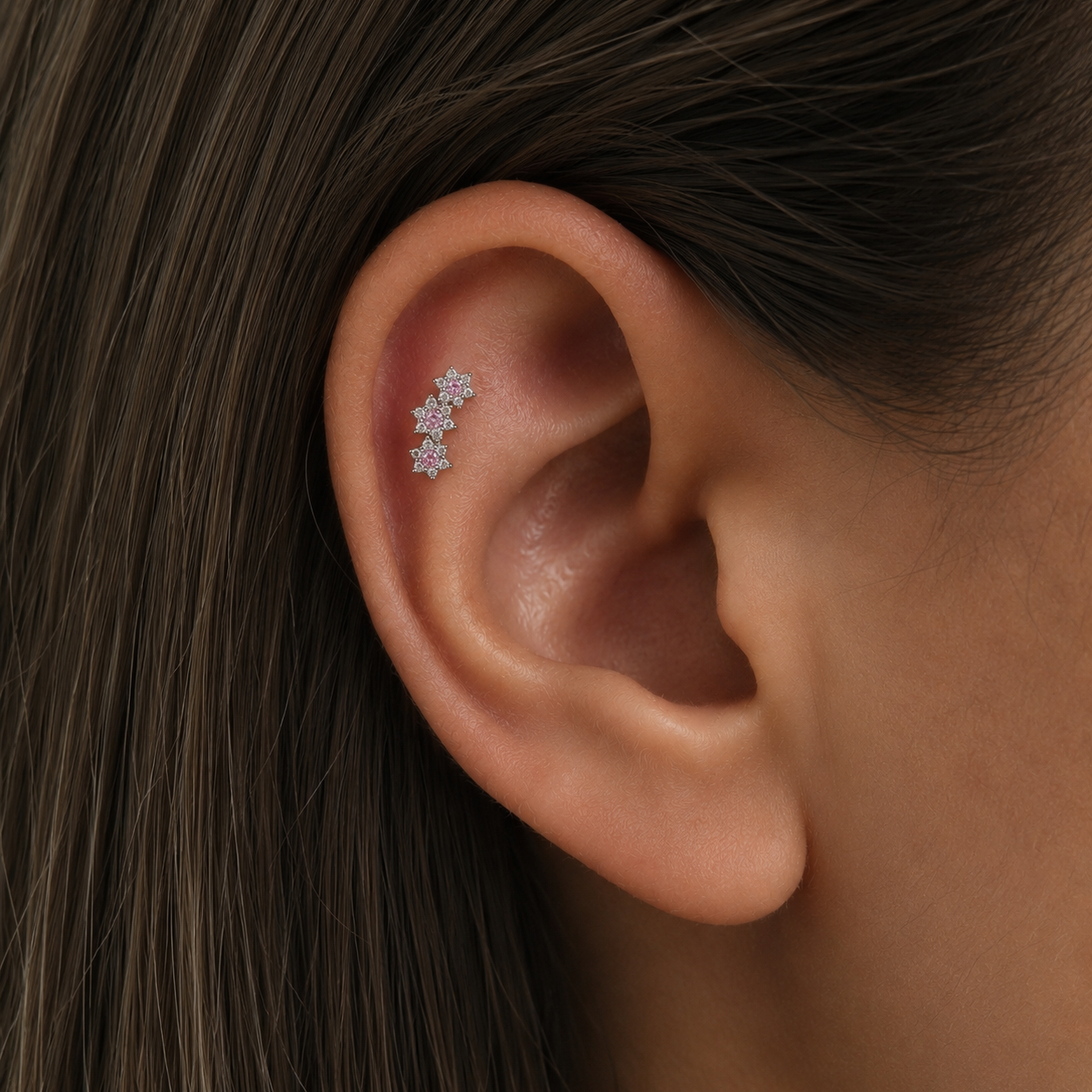 Arete Pink Blossom