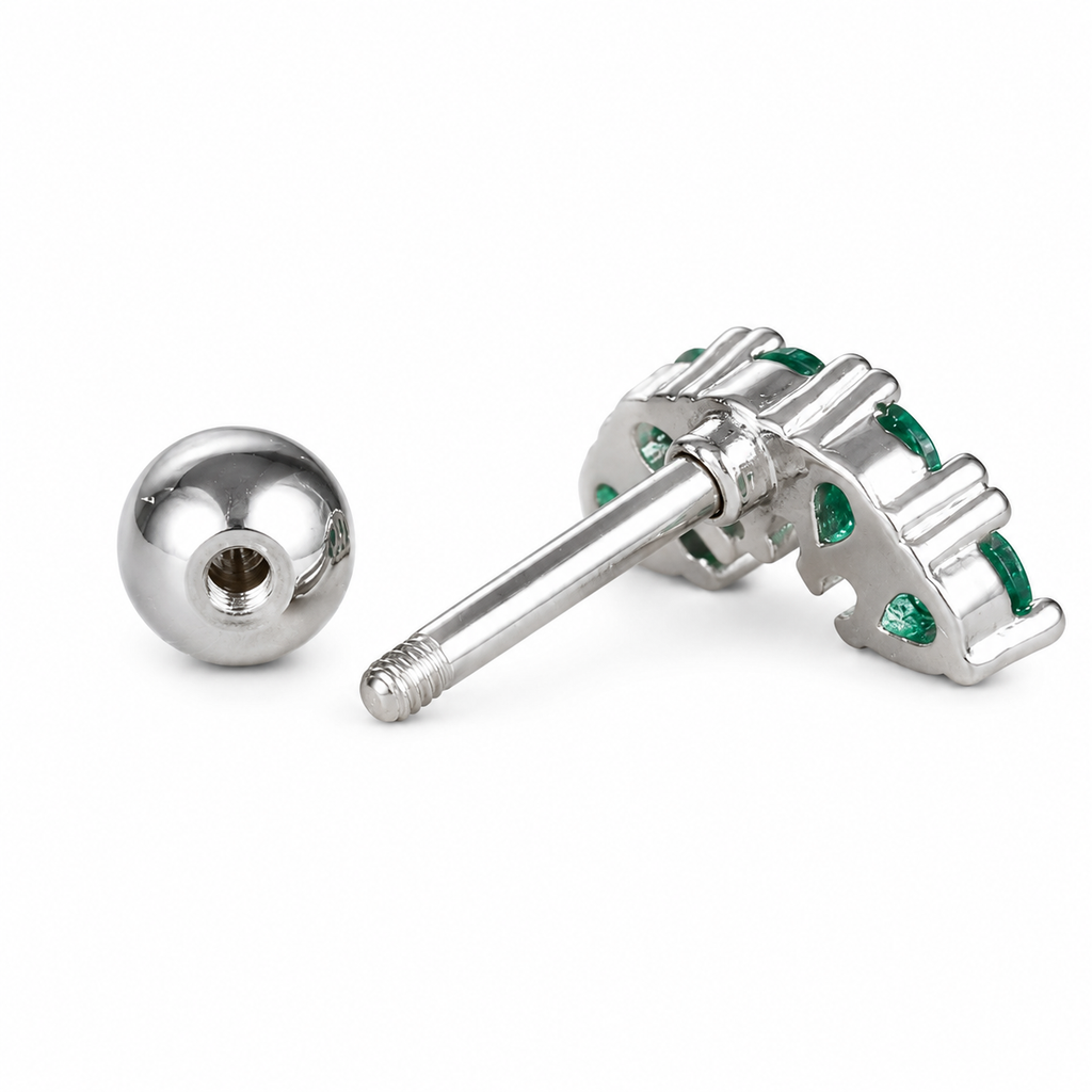 Aretes Emerald Spark