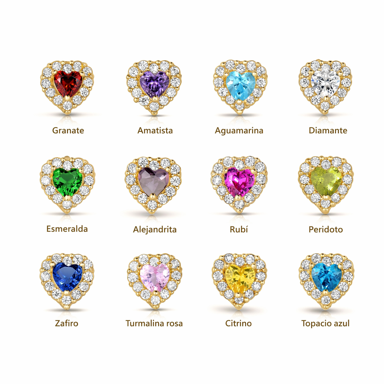 Aretes Corazón