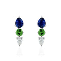Studs Oro Blanco Leir