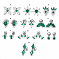 Aretes Emerald Spark