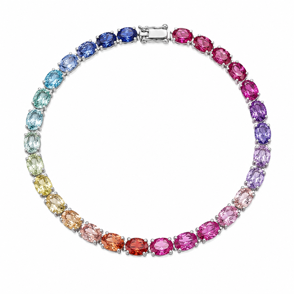 Pulsera Rainbow Tennis