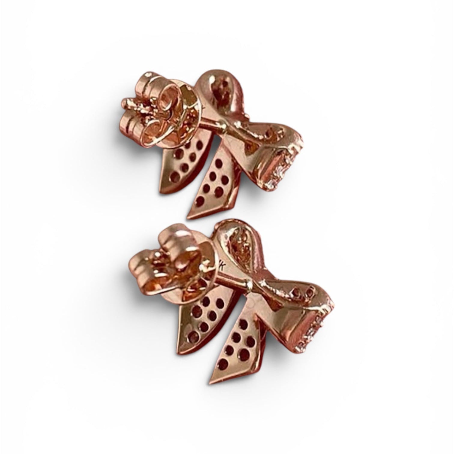 Aretes Bow Pave
