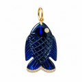 Charm Blue Fish